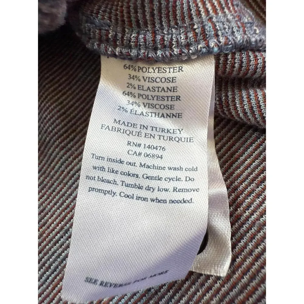 Faherty Legend Ultrasoft Sweater Button Down Shirt Blue Plaid Small - Picture 4 of 7